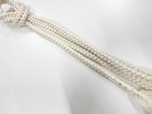 未使用品　正絹　手組帯締め（長尺）